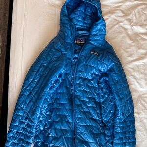 Patagonia Women's Nano Puff Jacket Blue SIZE M